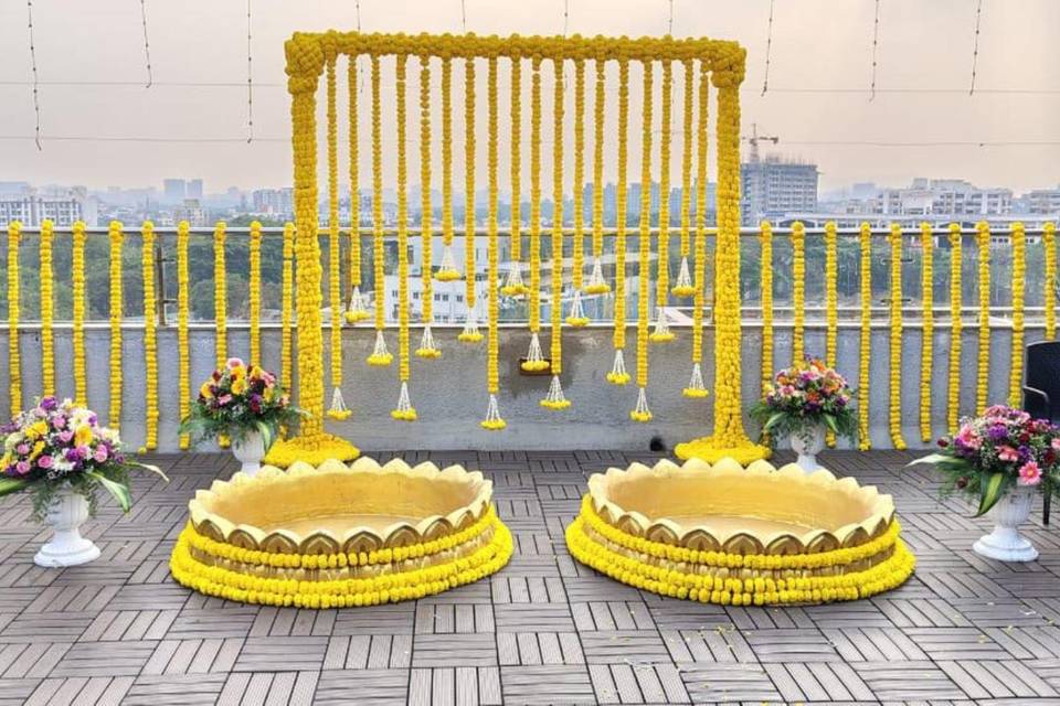Haldi decor