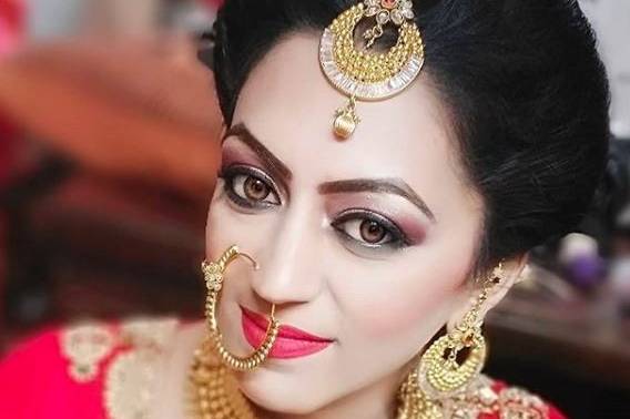 Bridal makeup