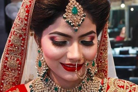 Bridal makeup