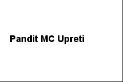 Pandit MC Upreti