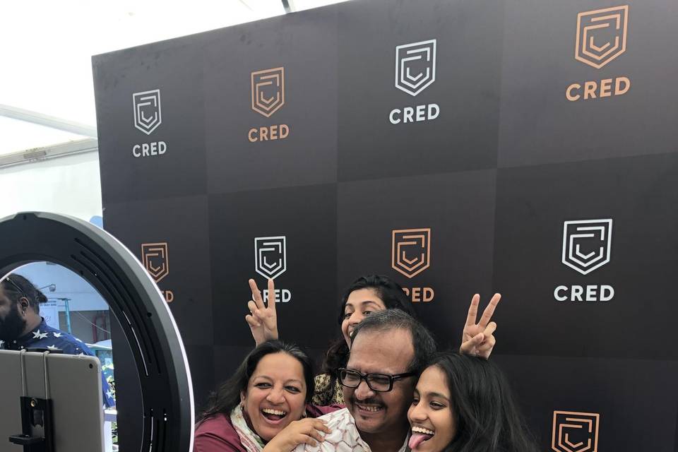 GIF Booth for CRED Exclusive