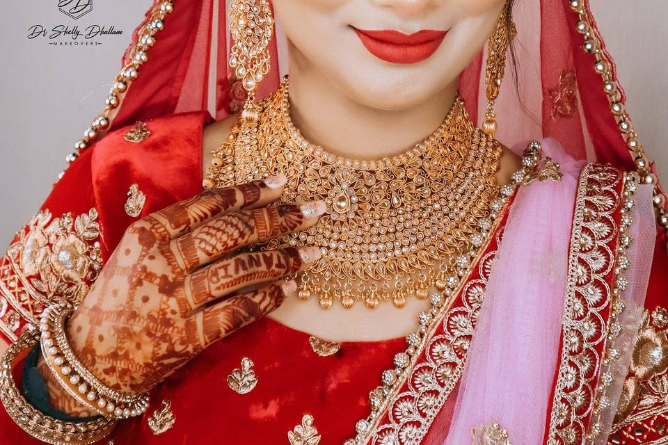 Bridal makeup