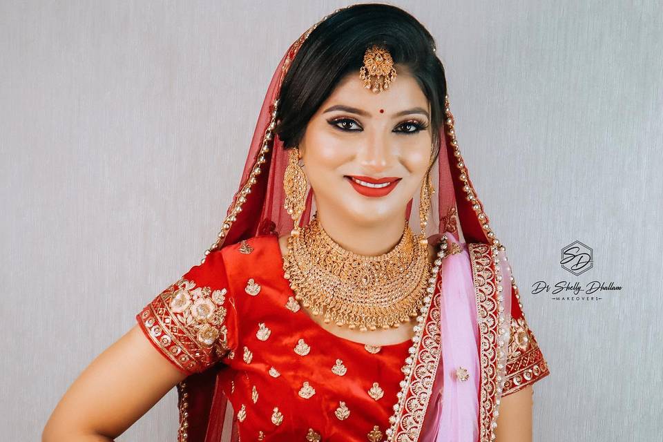 Bridal makeup