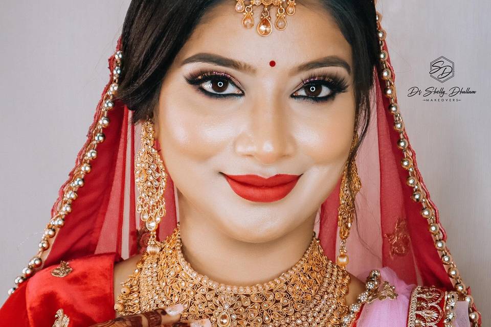 Bridal makeup