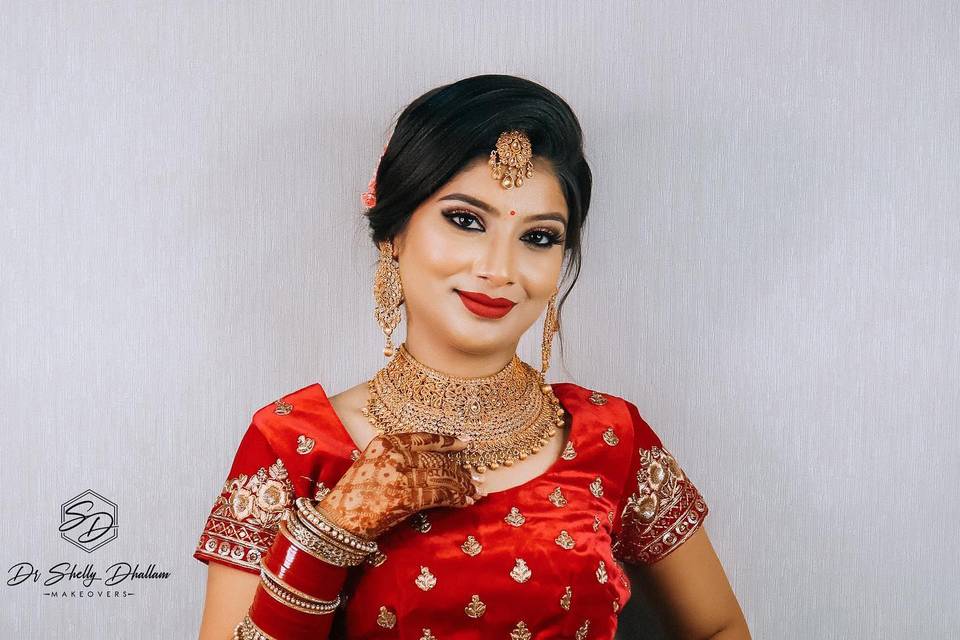 Bridal makeup