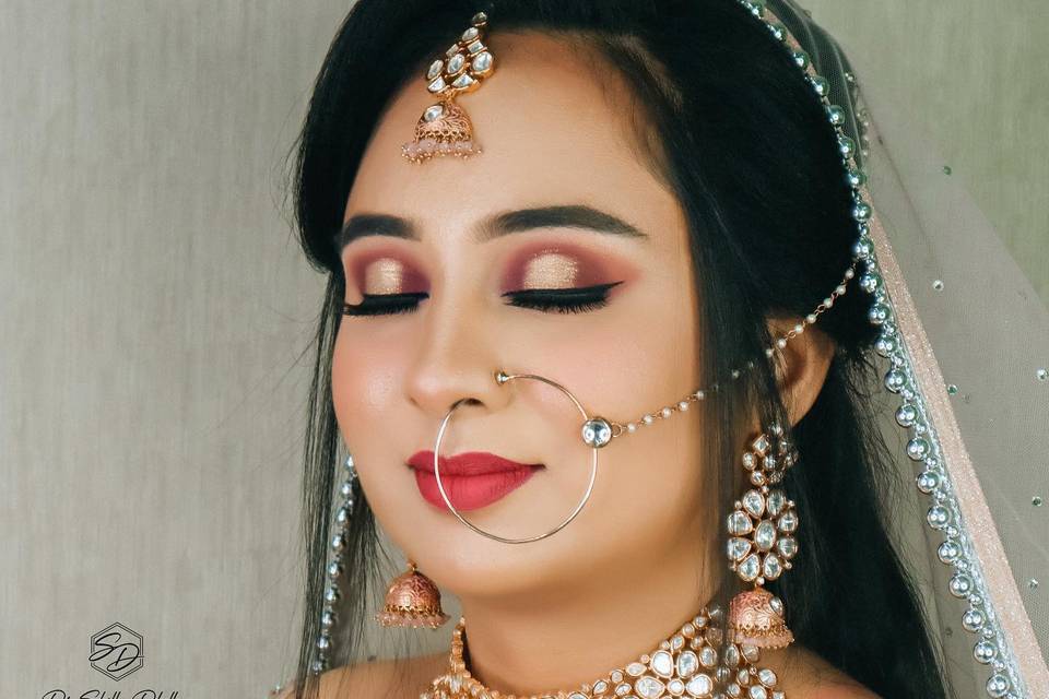 Bridal makeup