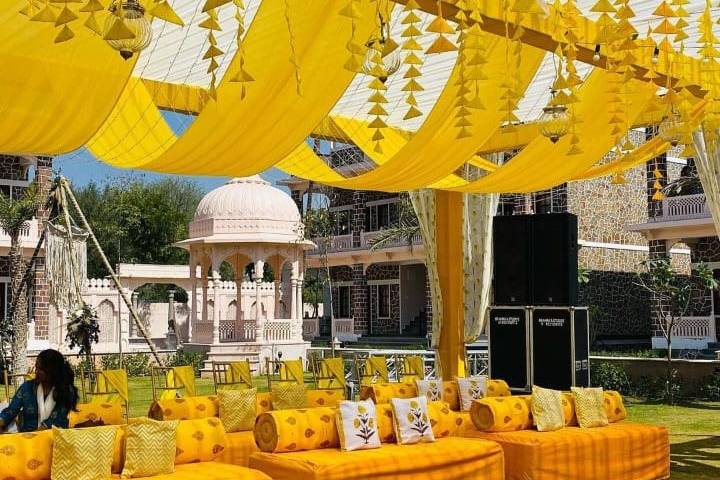 Haldi decor