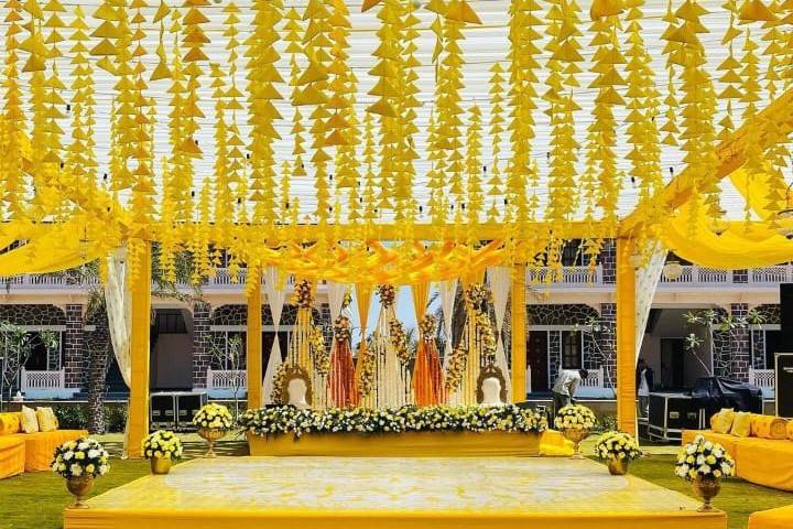 Haldi decor