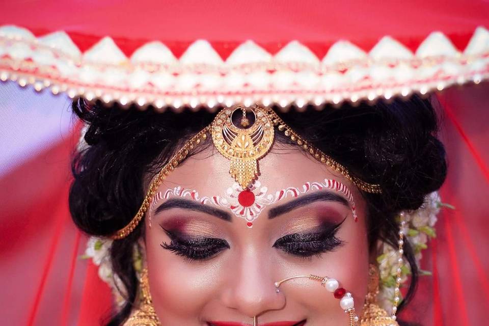 Bridal makeup