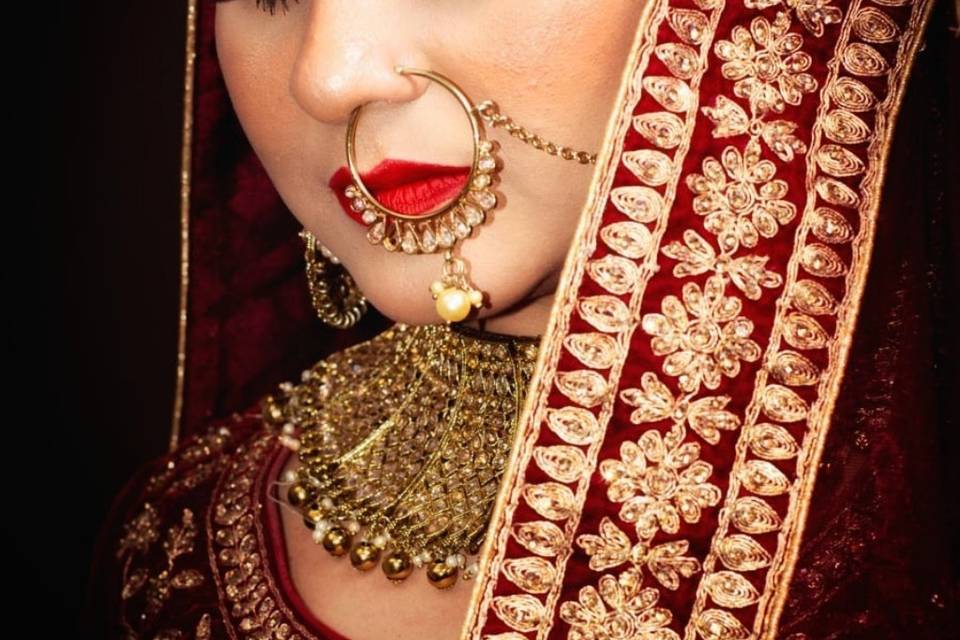 Bridal makeup