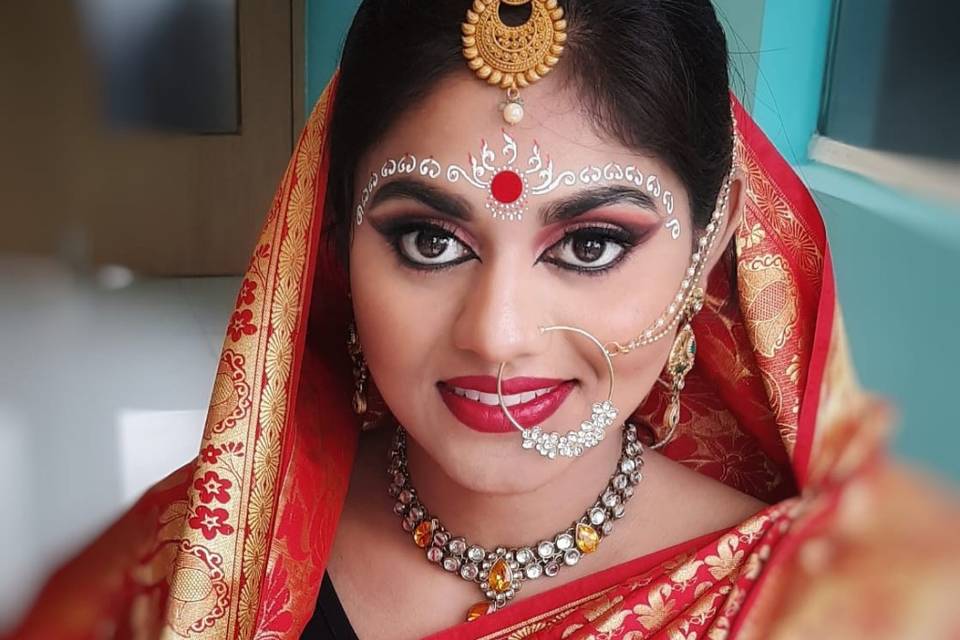 Bridal makeup