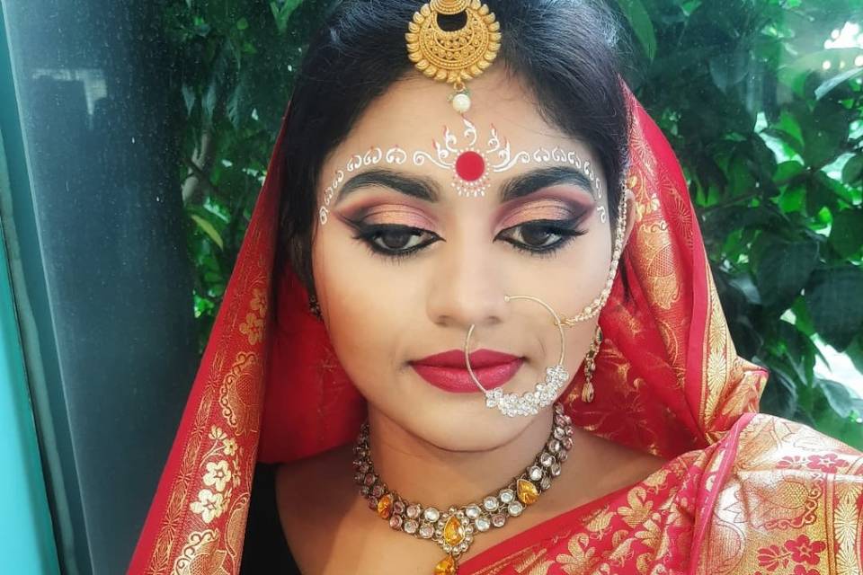 Bridal makeup