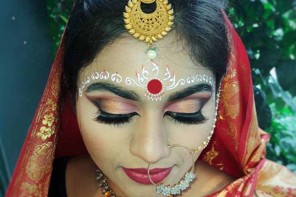 Bridal makeup