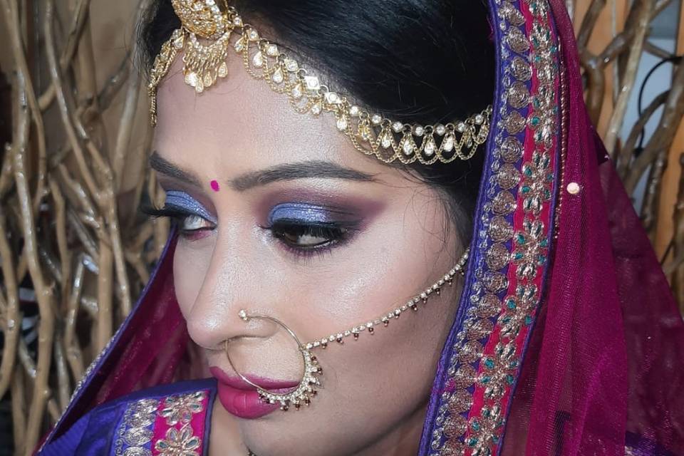 Bridal makeup