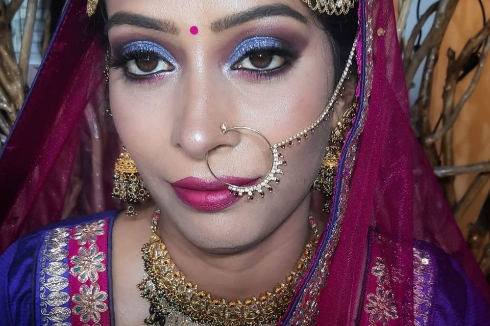 Bridal makeup