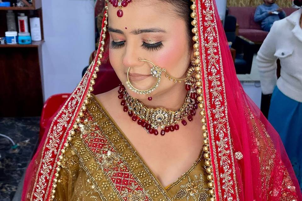 Bridal makeup