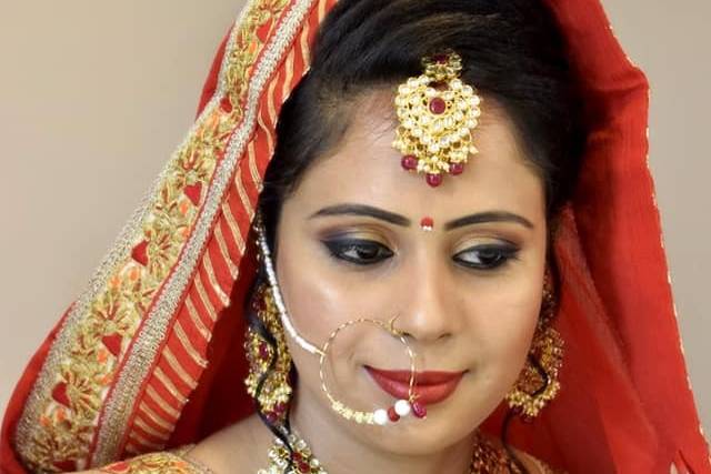 Bridal makeup