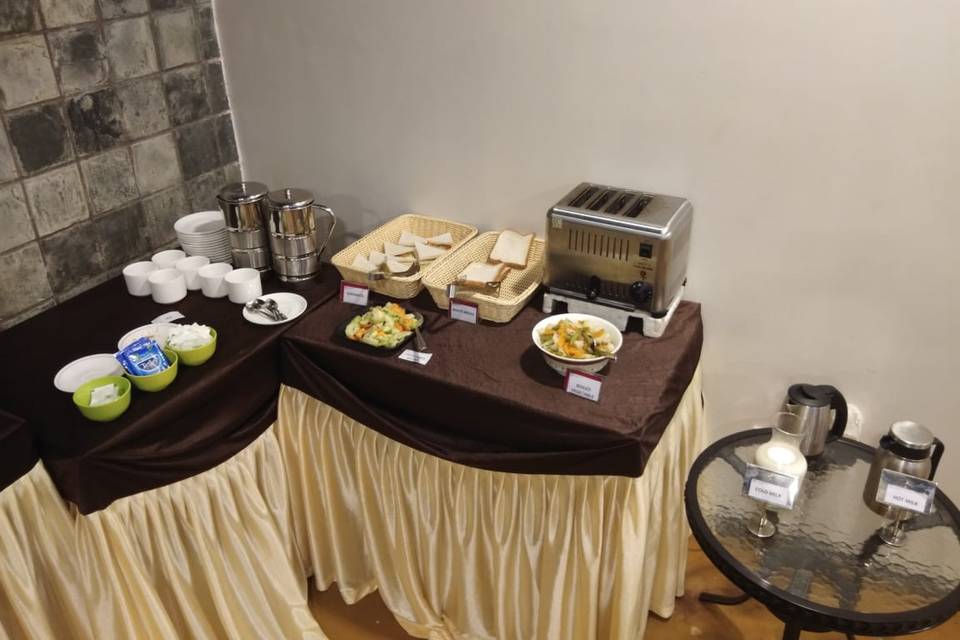 Catering setup