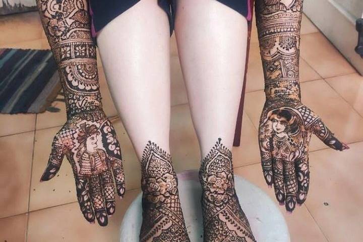 Photo From full hand - By Mehandi Artist Chennai | Wedding mehndi designs,  Indian henna designs, Bridal henna designs