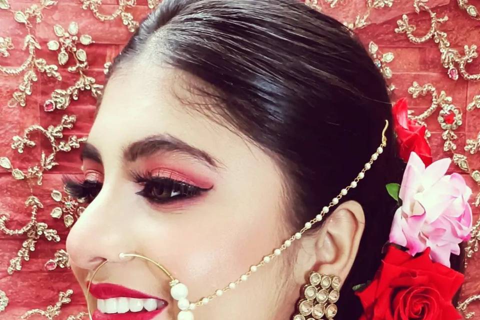 Bridal makeup