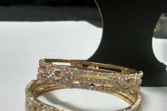 Diamond Bangles