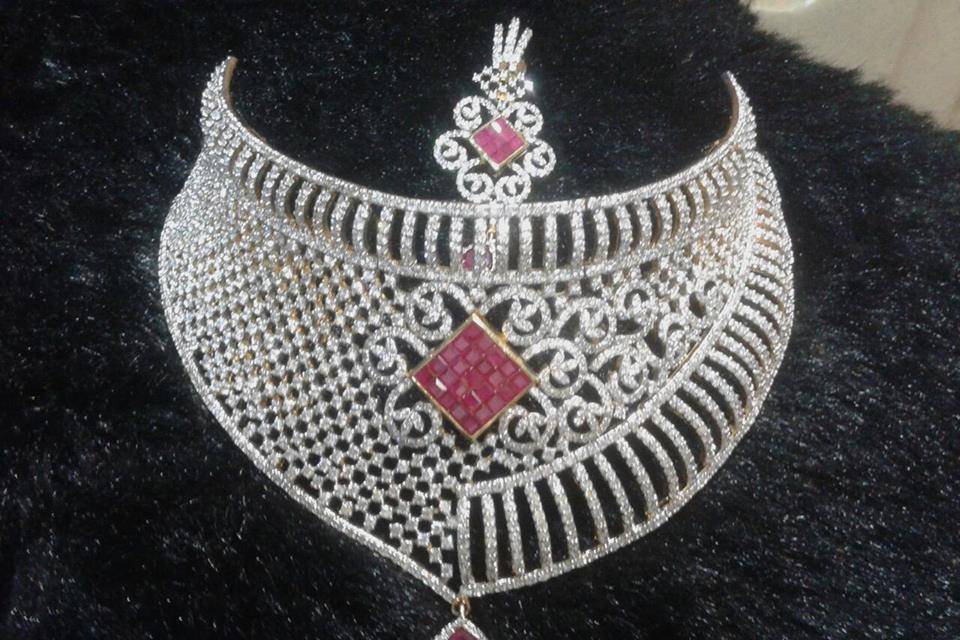 Diamond Choker Necklace