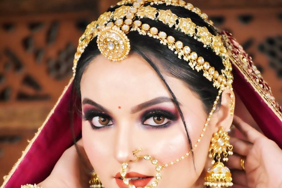 Bridal makeup