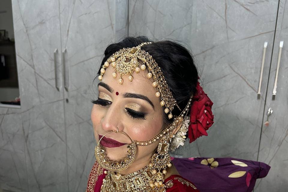 Bridal makeup