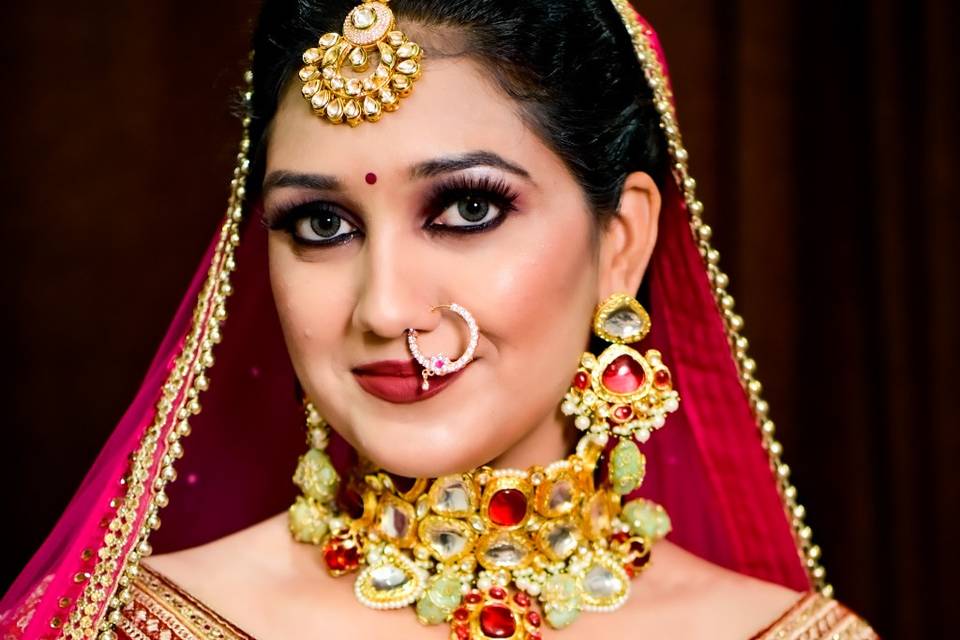 Bridal makeup