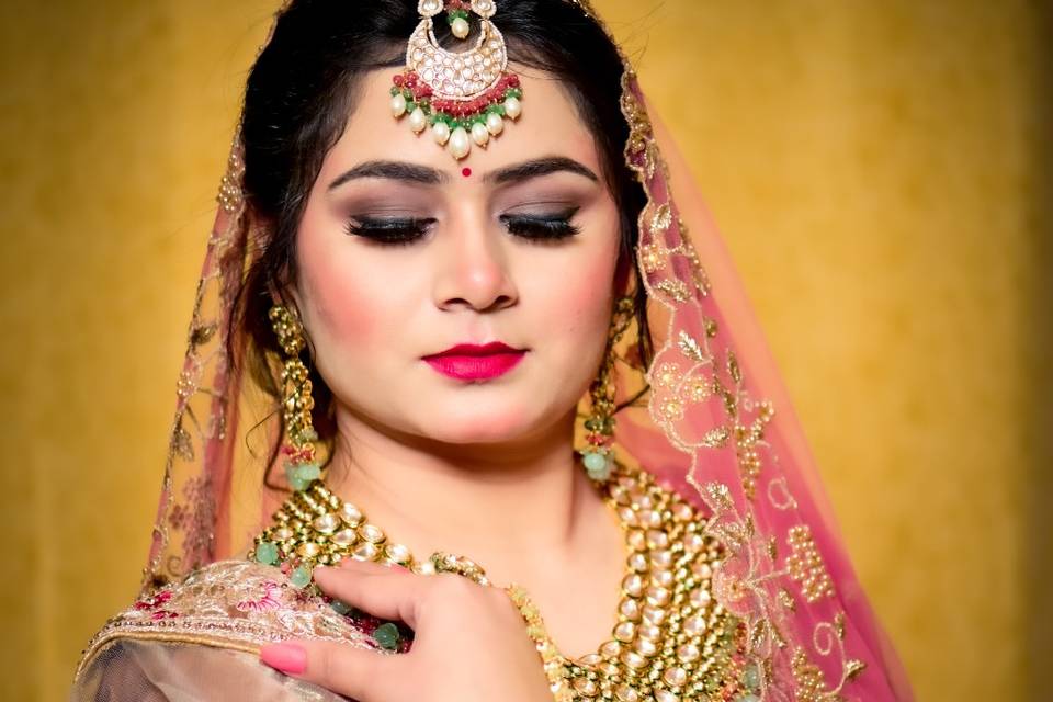 Bridal makeup