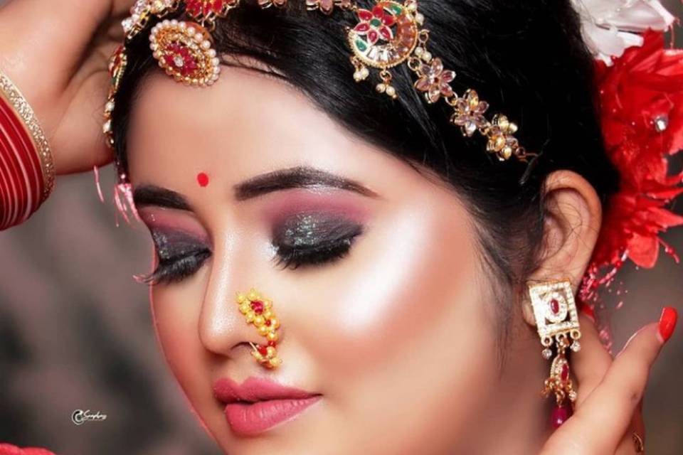 Bridal makeup