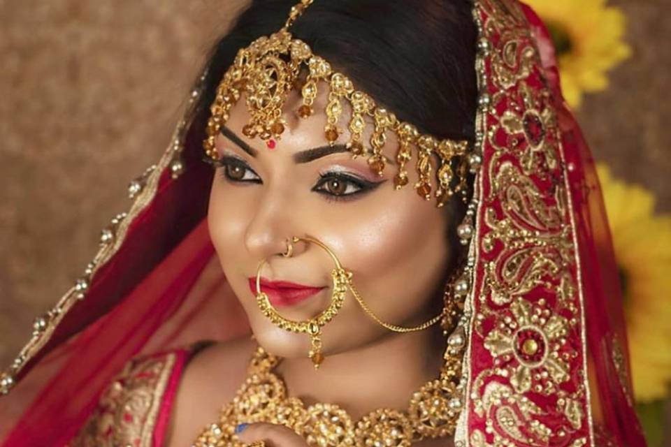 Bridal makeup