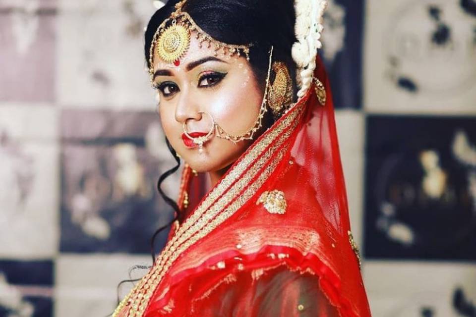 Bridal makeup