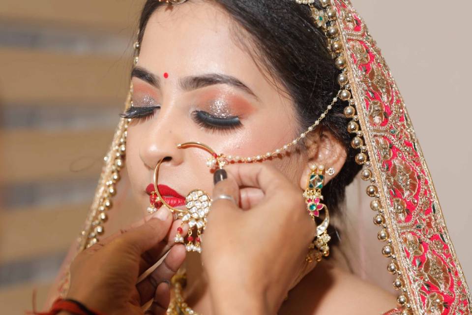 Bridal makeup