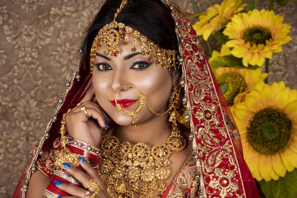 Bridal makeup