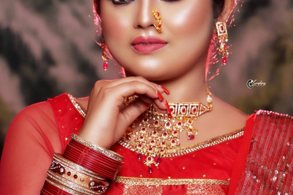 Bridal makeup