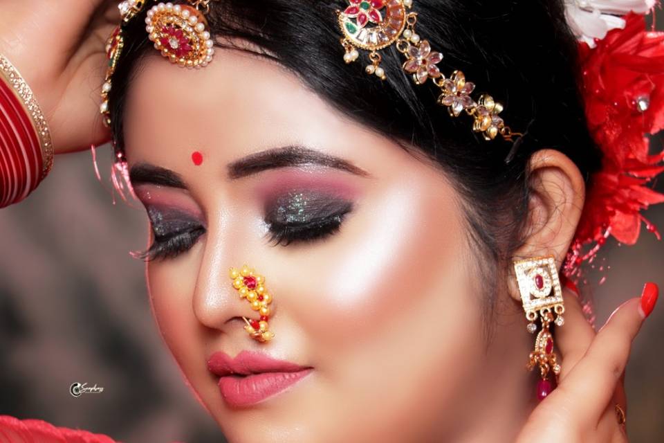 Bridal makeup