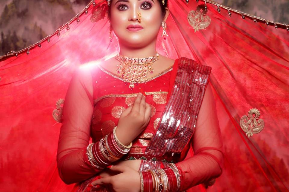 Bridal makeup