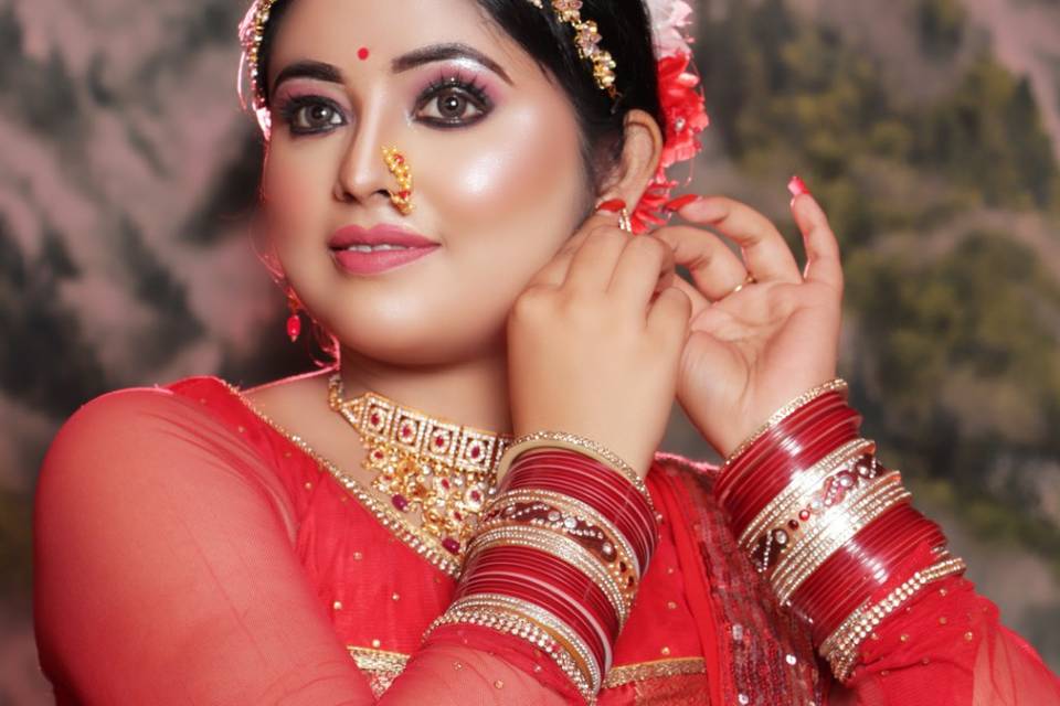 Bridal makeup