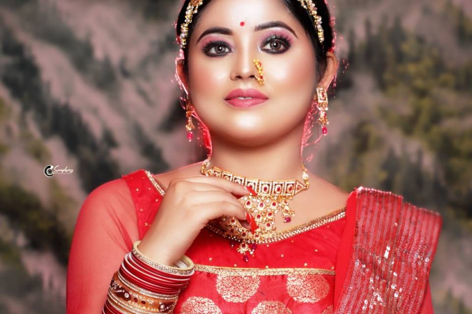 Bridal makeup