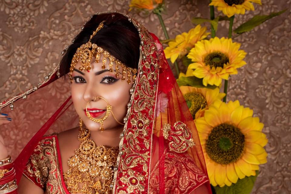 Bridal makeup