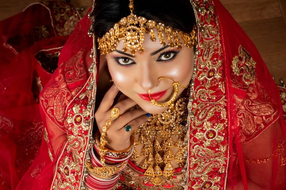 Bridal makeup