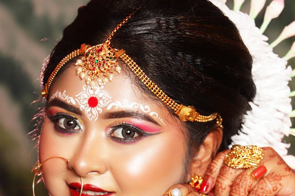 Bridal makeup