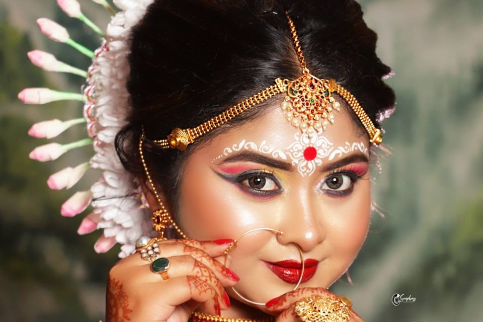 Bridal makeup