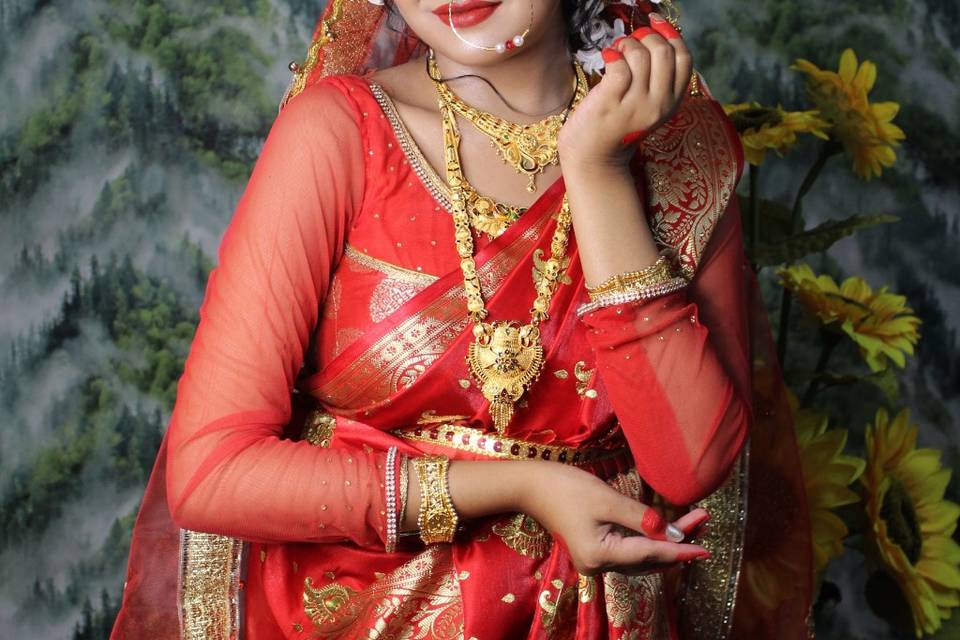 Bridal makeup