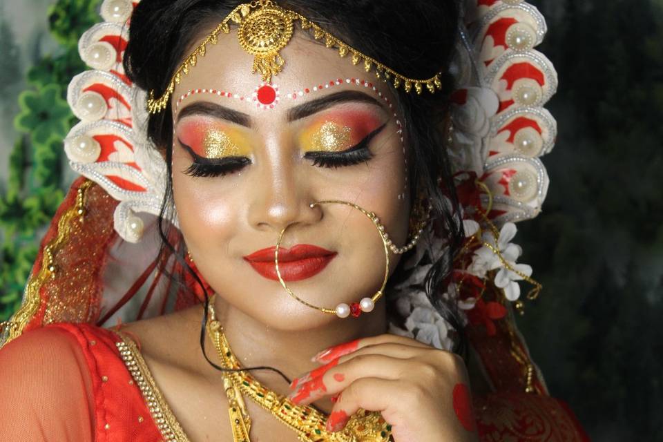 Bridal makeup