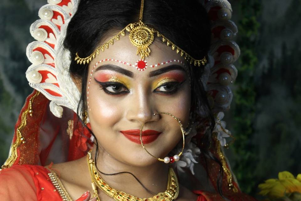 Bridal makeup