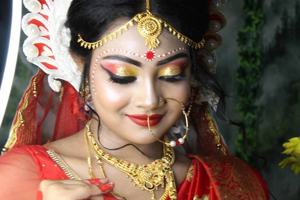 Bridal makeup