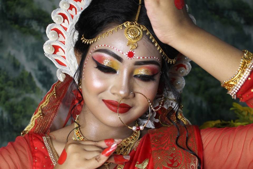 Bridal makeup