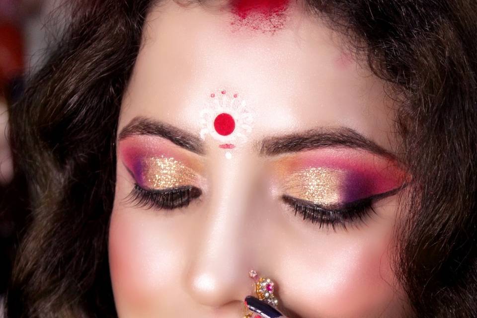 Bridal makeup